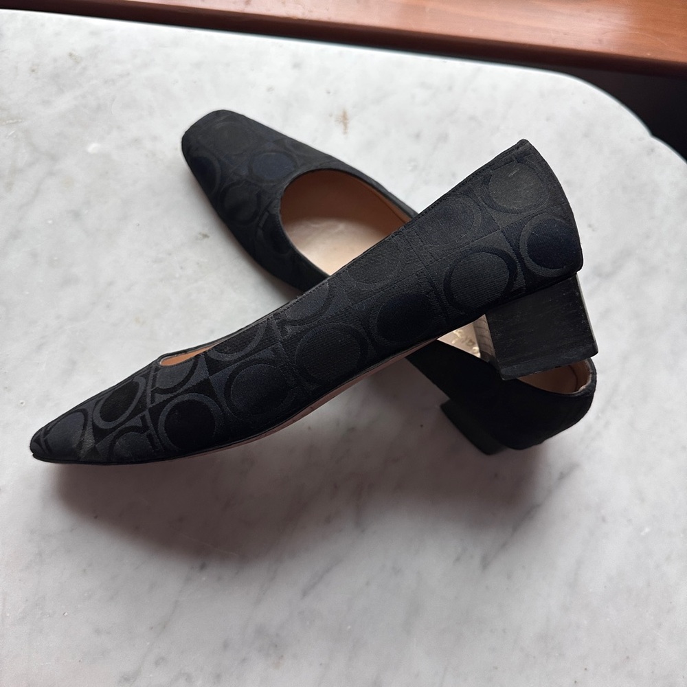 Salvatore Ferragamo Ornamental Damask Heels - Picture 5 of 7